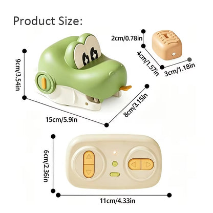 RC Magnetic Greedy Snake Toy for Kids – Remote Control Electric Snake with Sound Effects, Fun Interactive